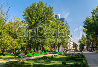 Cathedral Park in Chisinau, Moldova