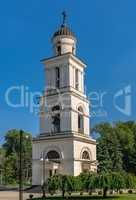 Bell tower in Chisinau, Moldova