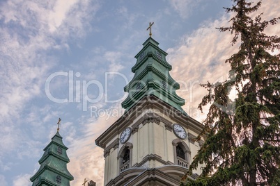 Cathedral in Ternopil, Ukraine