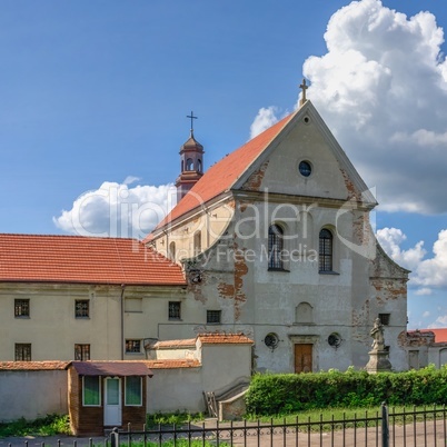 Capuchin monastery in the village of Olesko, Ukraine