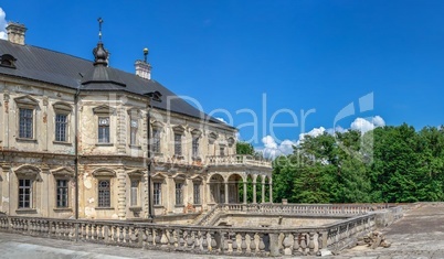 Pidhirtsi Castle in Lviv region of Ukraine