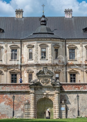 Pidhirtsi Castle in Lviv region of Ukraine