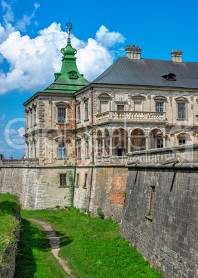 Pidhirtsi Castle in Lviv region of Ukraine