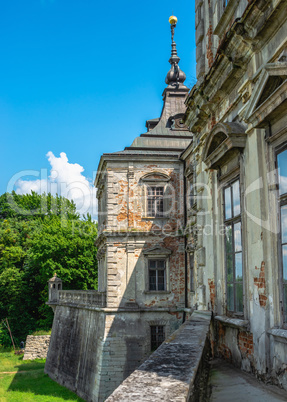 Pidhirtsi Castle in Lviv region of Ukraine