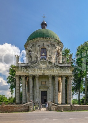 Church of the Exaltation of the Holy Cross in Pidhirtsi, Ukraine