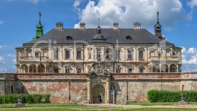 Pidhirtsi Castle in Lviv region of Ukraine