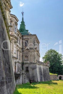 Pidhirtsi Castle in Lviv region of Ukraine