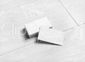 Blank business cards