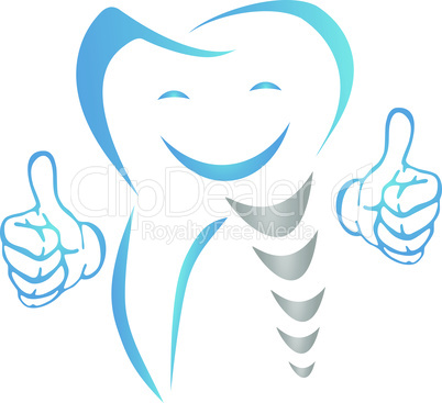 Zahnarzt, Zahnpflege, Zahnmedizin Logo