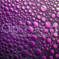 Абстрактные фиолетовые пузыри