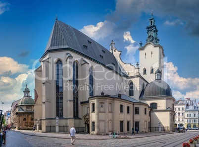 Latin Cathedral in Lviv, Ukraine