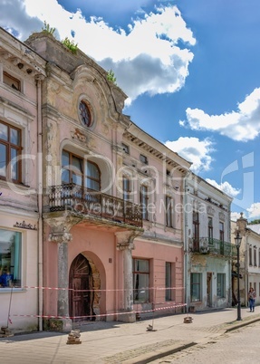 Vicheva square in Zhovkva, Ukraine