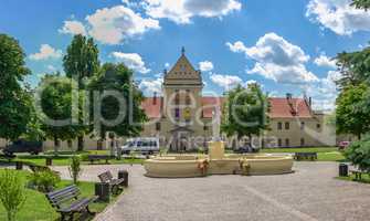 Zhovkva Castle in Lviv region of Ukraine