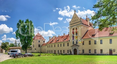 Zhovkva Castle in Lviv region of Ukraine