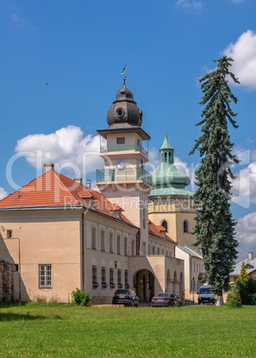 Zhovkva Castle in Lviv region of Ukraine