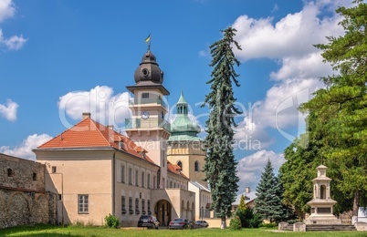 Zhovkva Castle in Lviv region of Ukraine