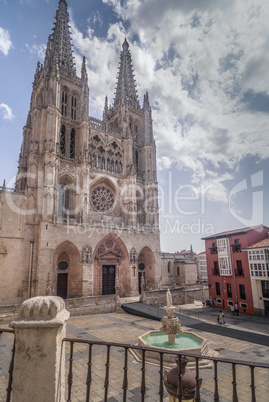 The Cathedral of Saint Mary in Burgos, Spain.