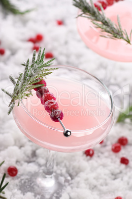 Christmas Cranberry Margarita