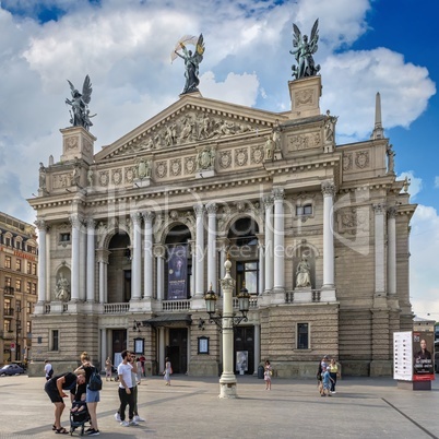 Academic Theatre of Opera and Ballet in Lviv, Ukraine