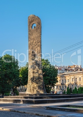 The old town in Lviv, Ukraine