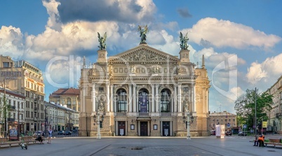 Academic Theatre of Opera and Ballet in Lviv, Ukraine