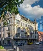 The old town in Lviv, Ukraine