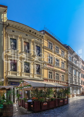 The old town in Lviv, Ukraine