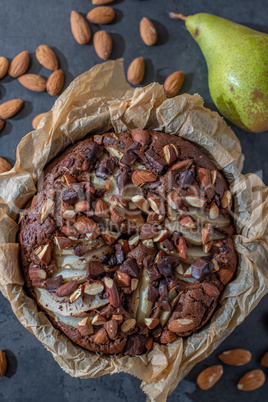 Birnen Schokoladen Kuchen Birnen Schokoladen Kuchen