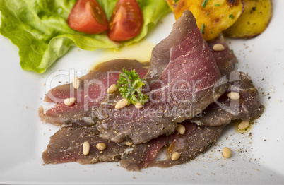 Carne Salada Fleisch aus Italien
