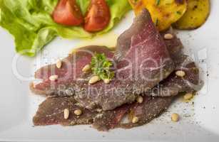 Carne Salada Fleisch aus Italien