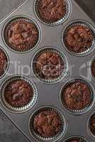 Schokoladen Brownie Muffins