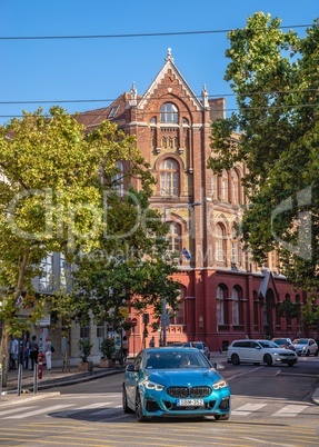 Streets of the old town of Budapest, Hungary