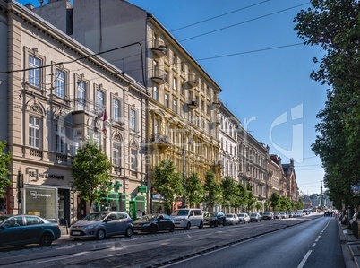 Streets of the old town of Budapest, Hungary