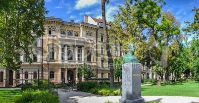 Streets of the old town of Budapest, Hungary