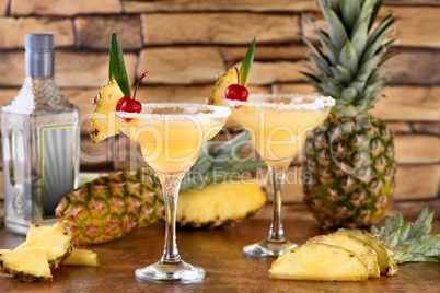 Cocktail Pineapple mojito