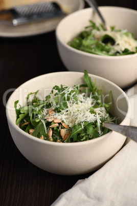 Salad Arugula and Parmesan