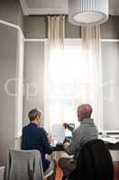 Will we make it through the month with this budget. Shot of a senior couple working on their finances at home.