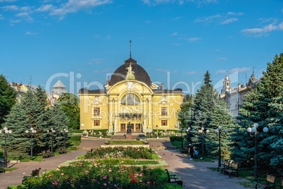 Chernivtsi city theater in Ukraine