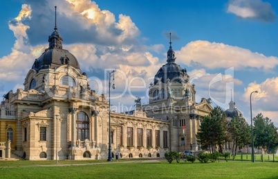 Szechenyi Bath in Budapest, Hungary