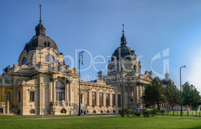 Szechenyi Bath in Budapest, Hungary