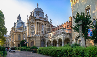 Vajdahunyad Castle in Budapest, Hungary