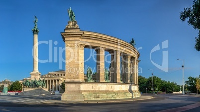Monument to the Millennium of Hungary in Budapest