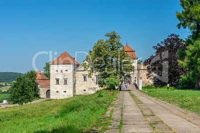 Svirzh Castle in Lviv region of Ukraine