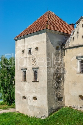 Svirzh Castle in Lviv region of Ukraine