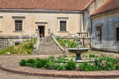 Svirzh Castle in Lviv region of Ukraine