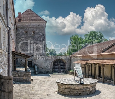 Svirzh Castle in Lviv region of Ukraine