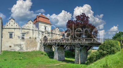 Svirzh Castle in Lviv region of Ukraine