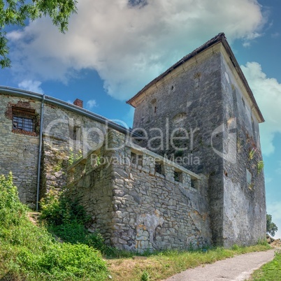 Svirzh Castle in Lviv region of Ukraine