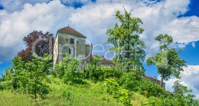 Nature around Svirzh Castle in Lviv region of Ukraine