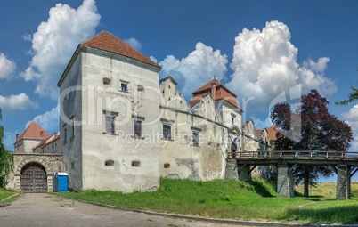 Svirzh Castle in Lviv region of Ukraine